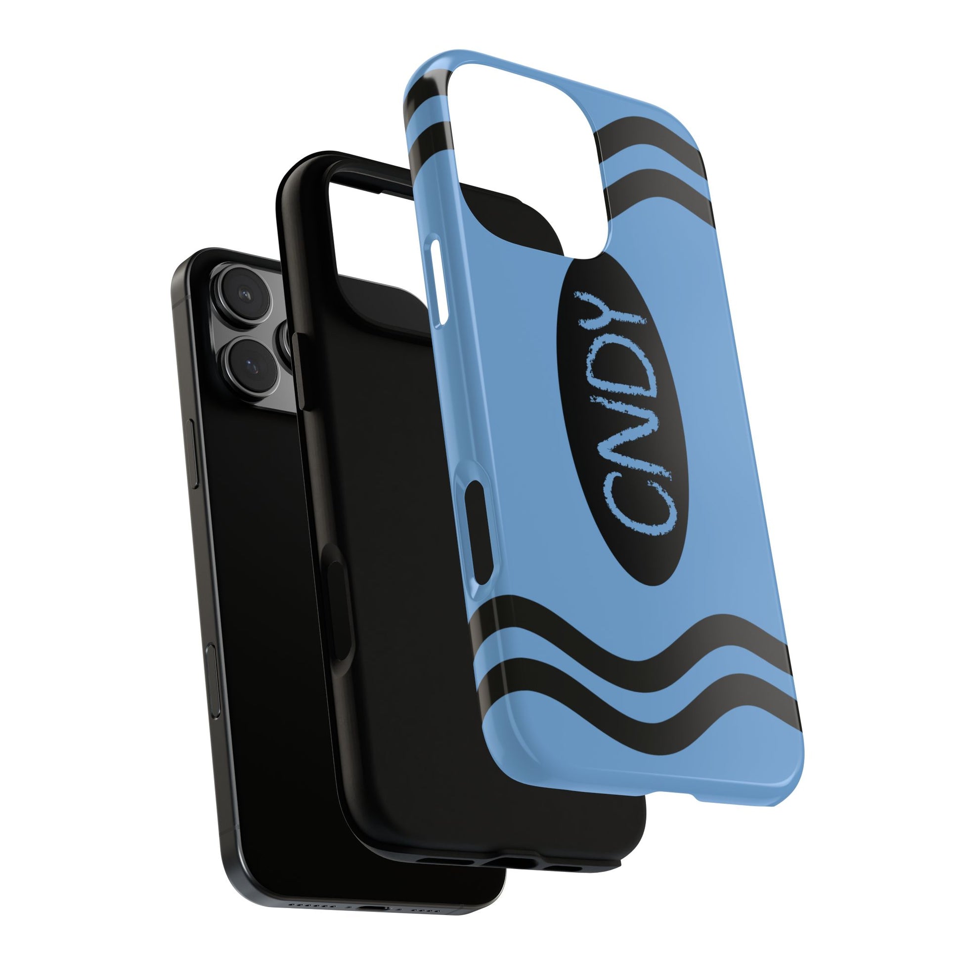 LIGHT BLUE CRAYON (iphone case) - CNDY