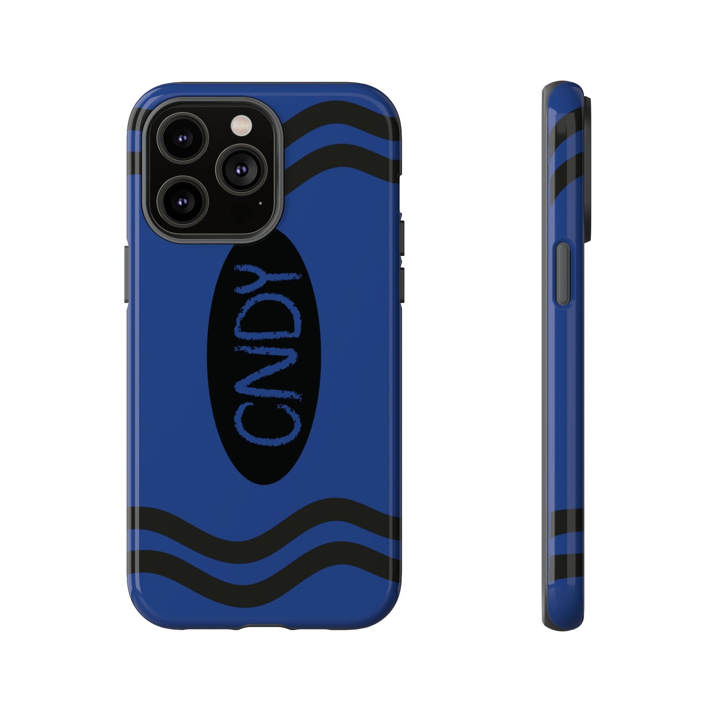 NAVY BLUE CRAYON (iphone case) - CNDY