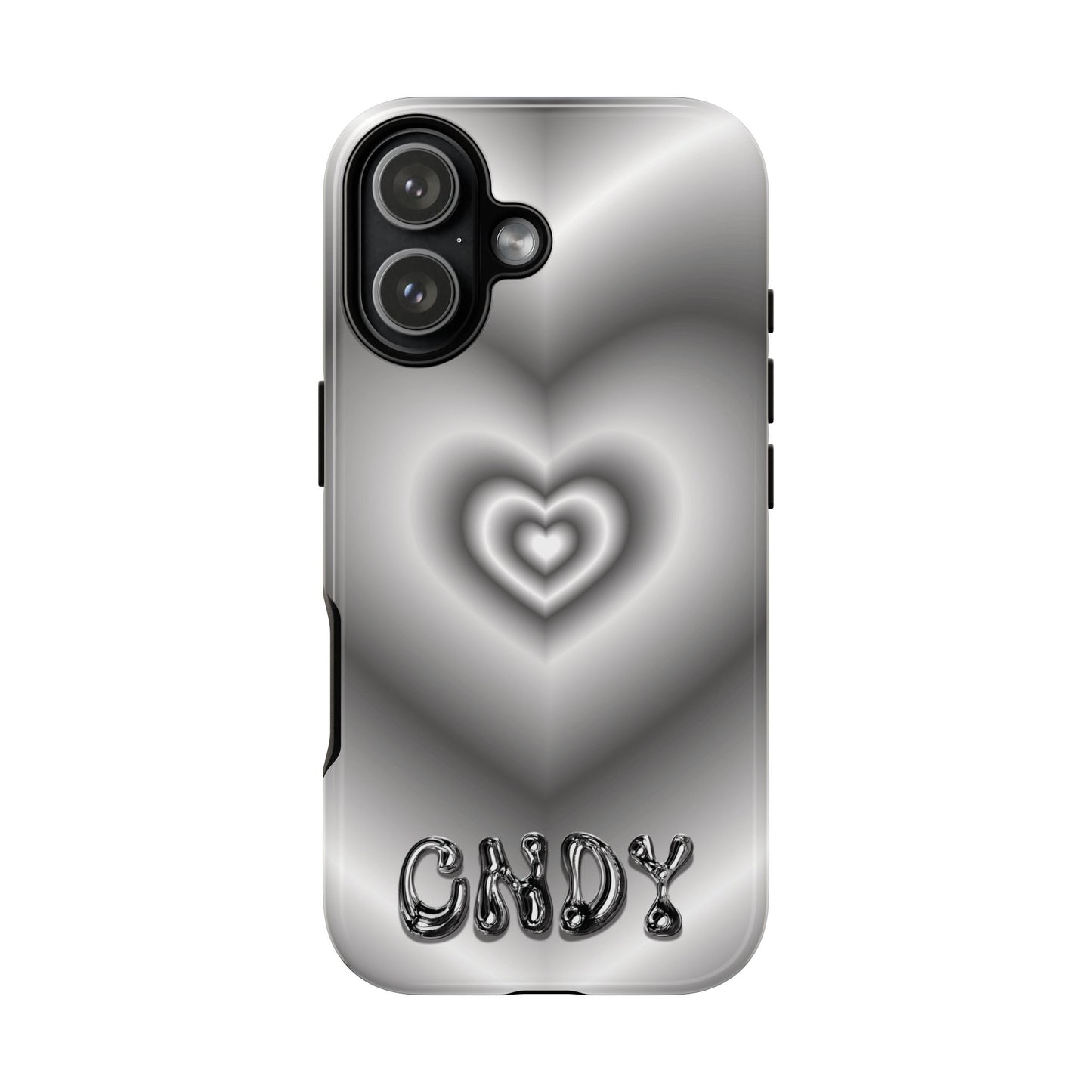 BLACK HEART (iphone case)