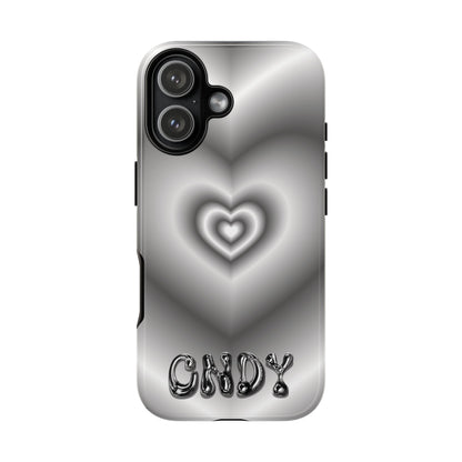BLACK HEART (iphone case)