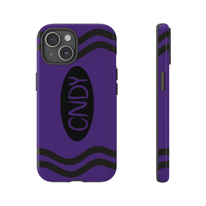 DEEP PURPLE CRAYON (iphone case) - CNDY