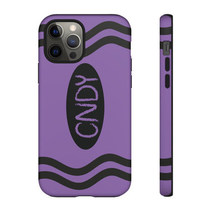 LIGHT PURPLE CRAYON (iphone case) - CNDY