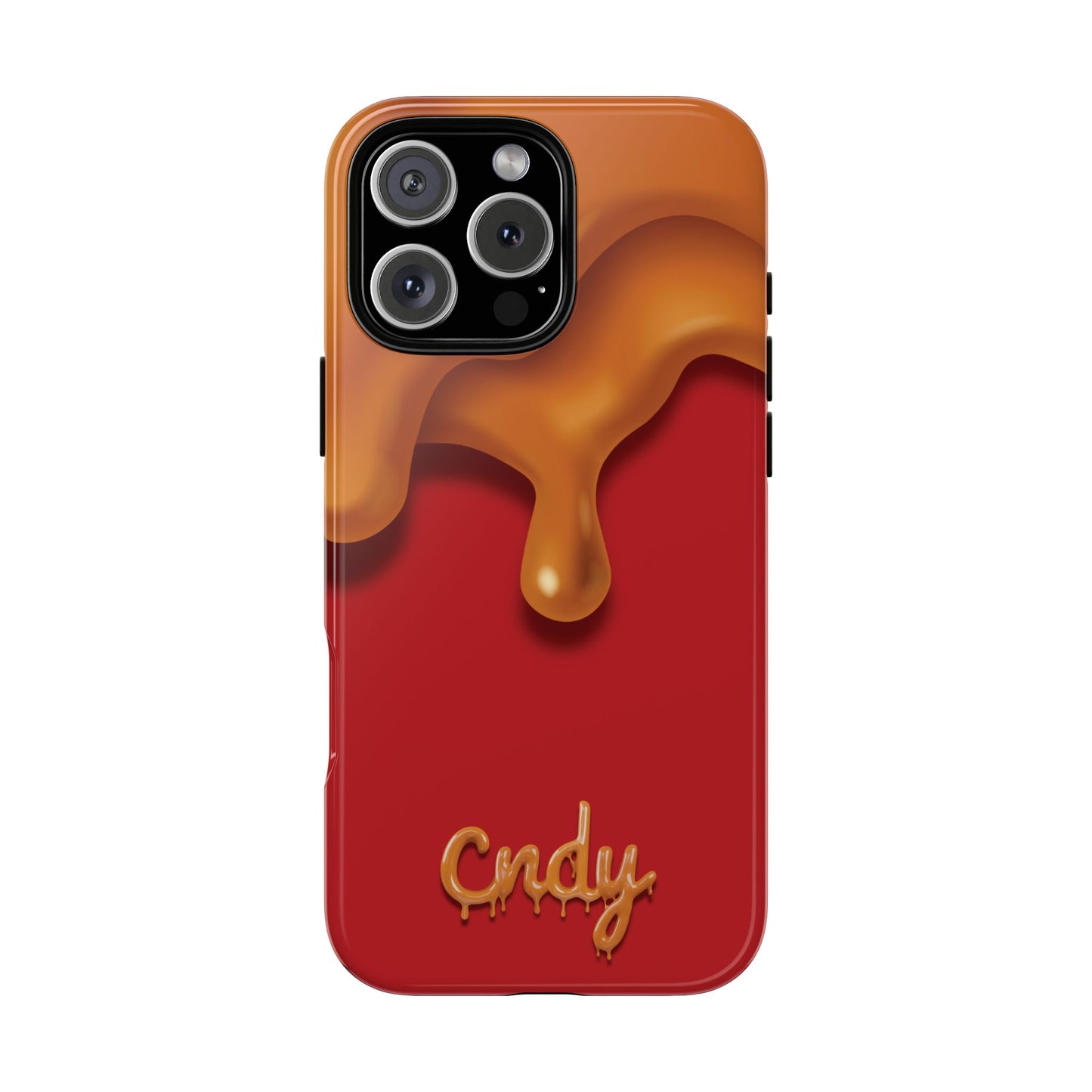 RED CARAMEL APPLE (iphone case)