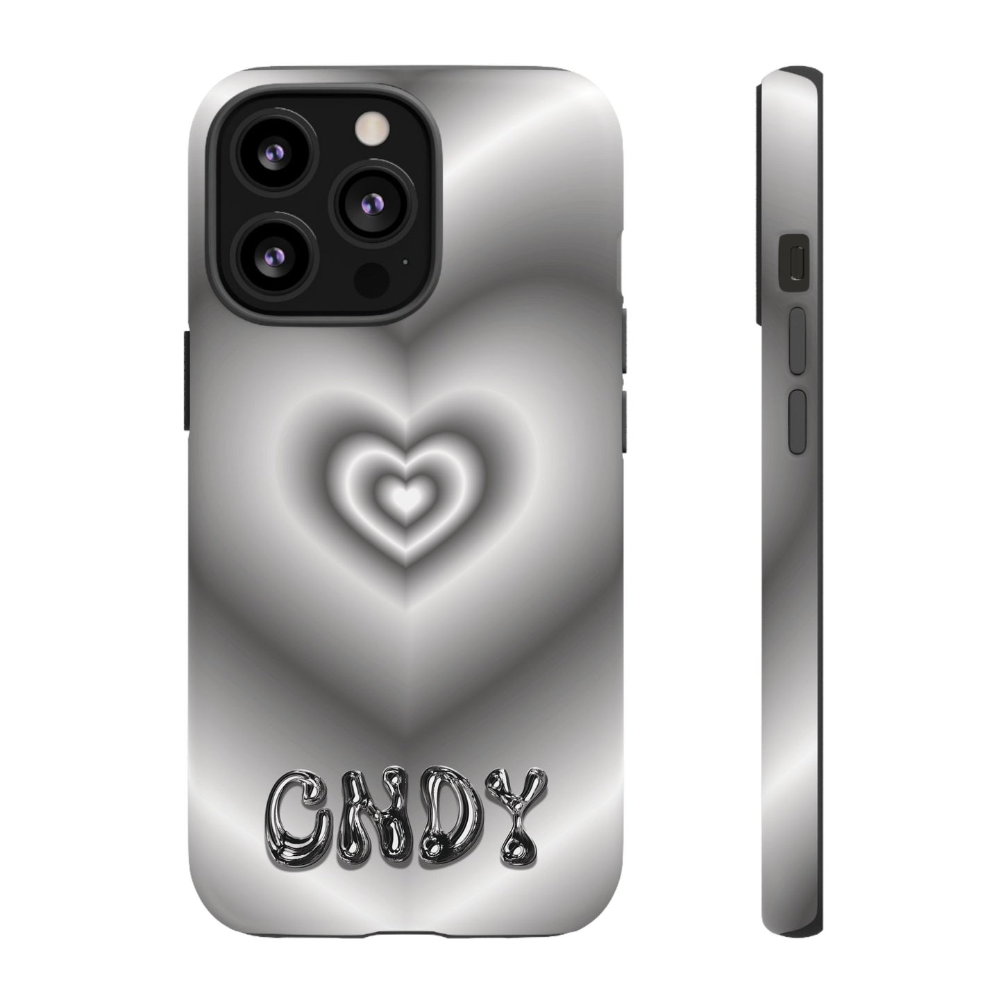 BLACK HEART (iphone case)