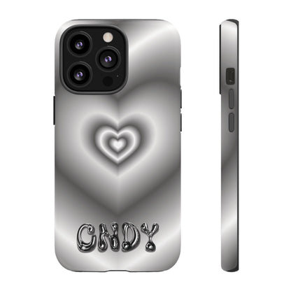 BLACK HEART (iphone case)