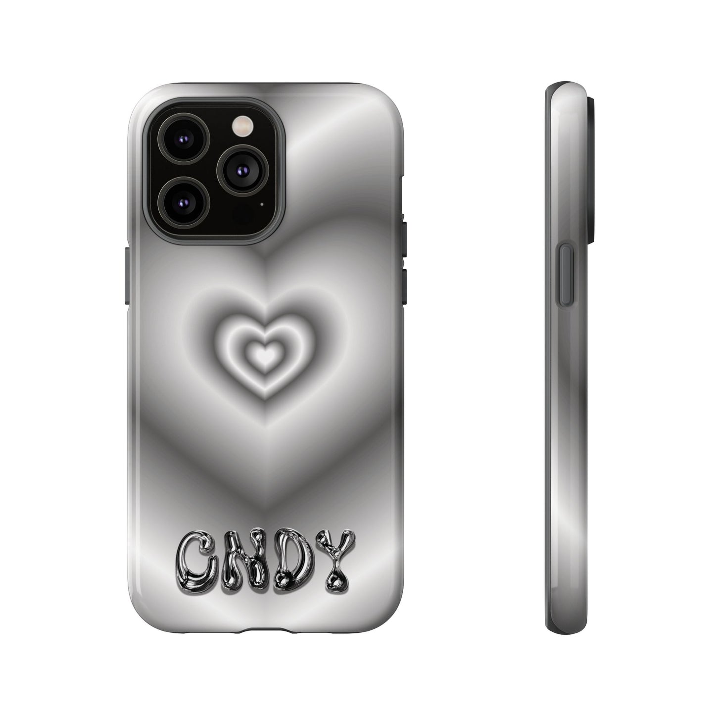 BLACK HEART (iphone case)
