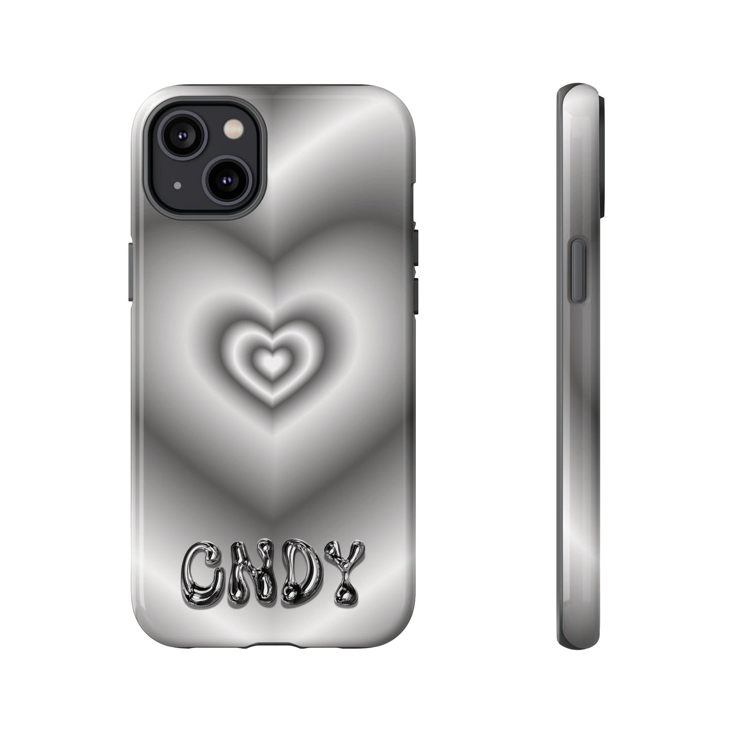 BLACK HEART (iphone case)